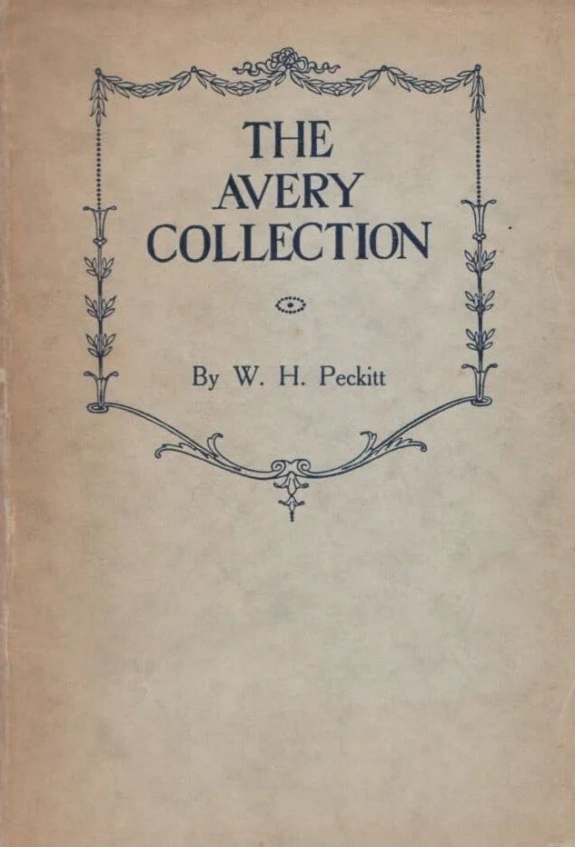 Avery Collection catalogue