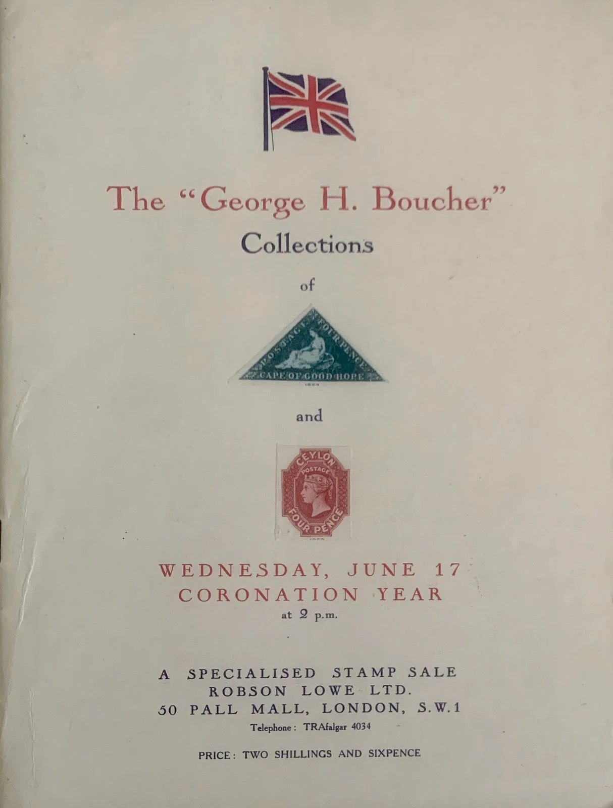 George H. Boucher Collection catalogue