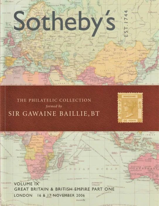 Gawaine Baillie Collection catalogue